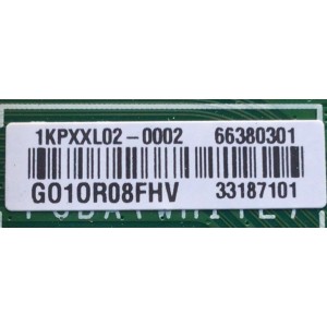 MAIN PARA TV LG / NUMERO DE PARTE EBR66380301 / EAX69715102(1.0) / 33187101 / 1KPXXL02 / GO1OR08FHV / PANEL LVU430BEDX E0021 / DISPLAY HV430QUB-F7D / MODELO 43UP7000PUA.CUSGLH	